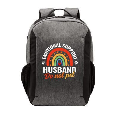 Emotional Support Husband Do Not Pet Vector Backpack