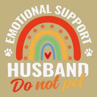 Emotional Support Husband Do Not Pet Button