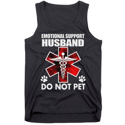 Emotional Support Husband Do Not Pet Tank Top