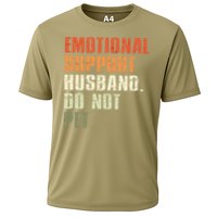 Emotional Support Husband Do Not Pet  Funny Retro Performance Shirt