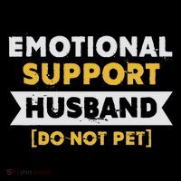 Emotional Support Husband Do Not Pet Impact Tech Backpack