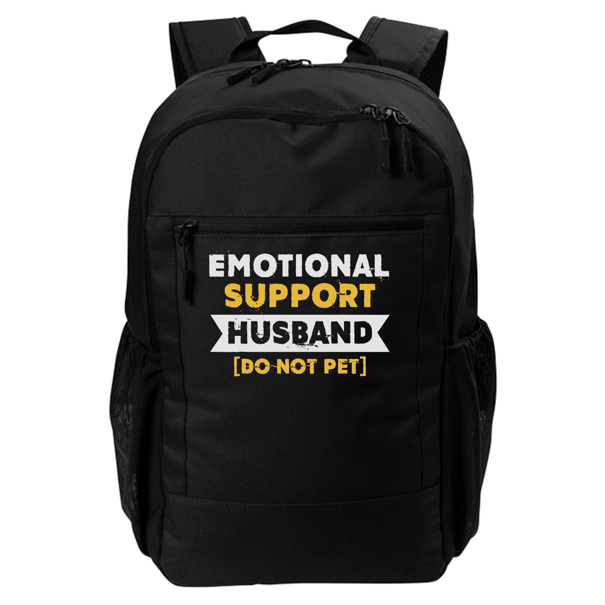 Emotional Support Husband Do Not Pet Backpack