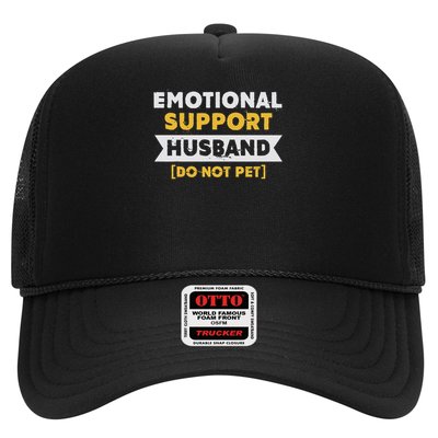 Emotional Support Husband Do Not Pet Trucker Hat