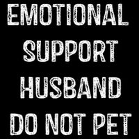 Emotional Support Husband Do Not Pet Sustainable Bucket Hat