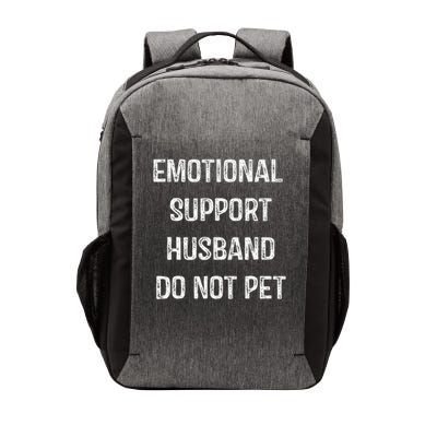 Emotional Support Husband Do Not Pet Vector Backpack