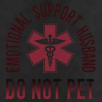 Emotional Support Husband Do Not Pet Funny Husband Adult Drive Performance Visor