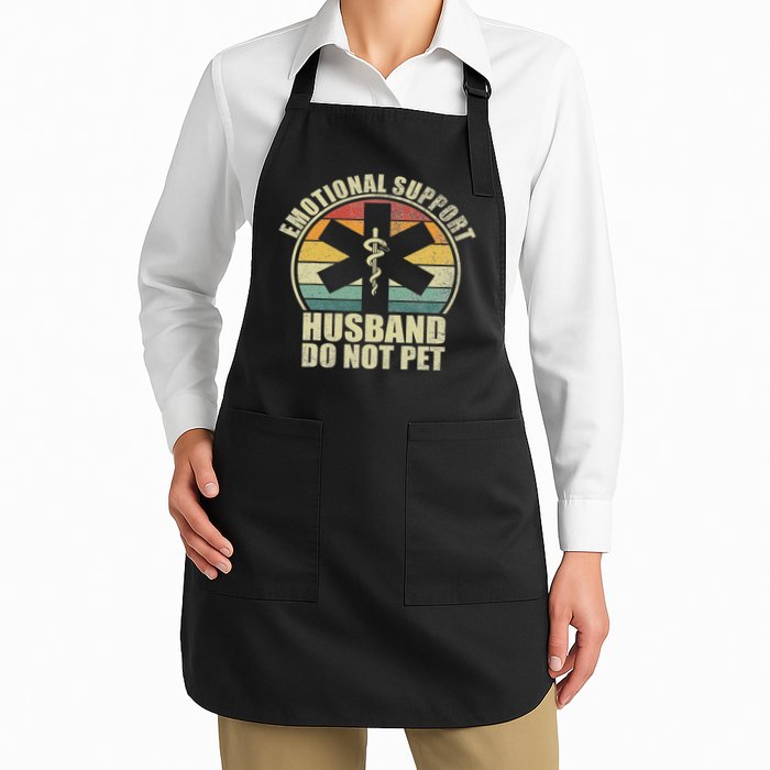 Emotional Support Husband Do Not Pet Apron