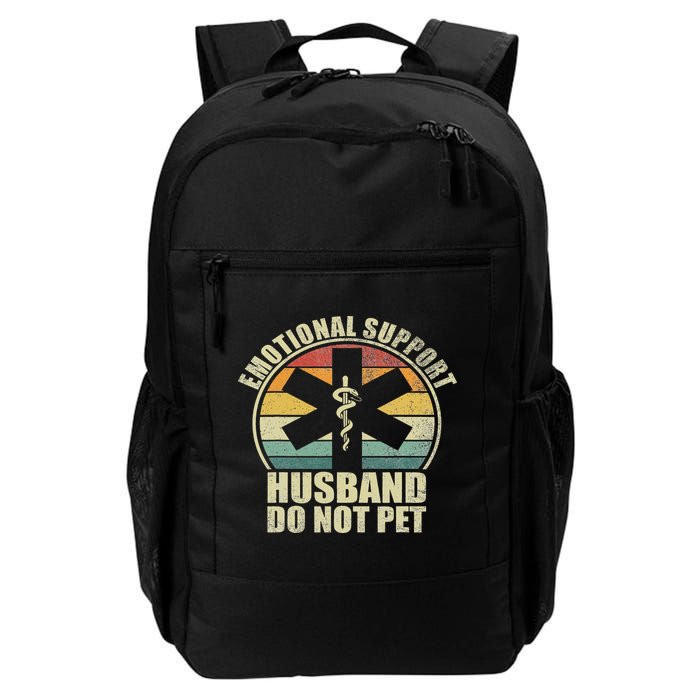 Emotional Support Husband Do Not Pet Backpack