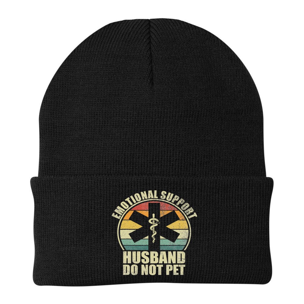 Emotional Support Husband Do Not Pet Beanie