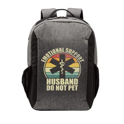 Emotional Support Husband Do Not Pet Vector Backpack