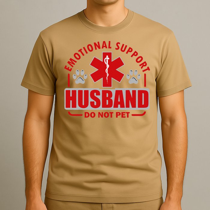 Emotional Support Husband Do Not Pet T-Shirt