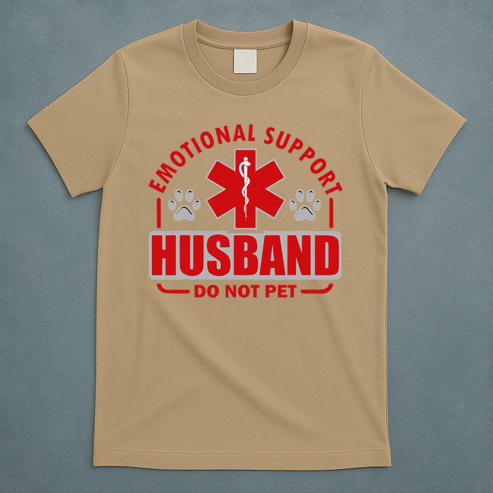 Emotional Support Husband Do Not Pet T-Shirt