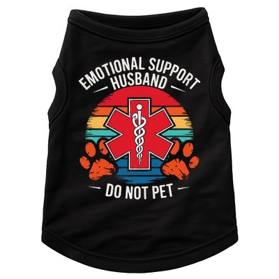 Emotional Support Husband Do Not Pet Doggie Tank