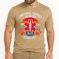 Emotional Support Husband Do Not Pet Cooling Performance Crew T-Shirt