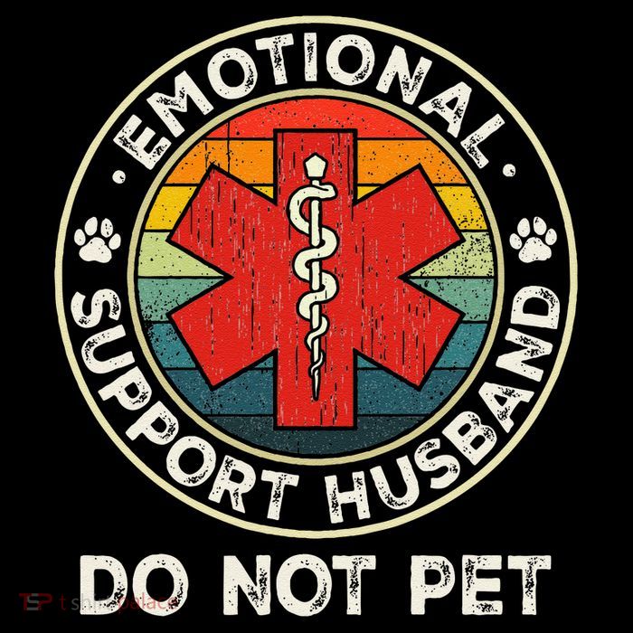 Emotional Support Husband Do Not Pet Funny Wool Snapback Cap
