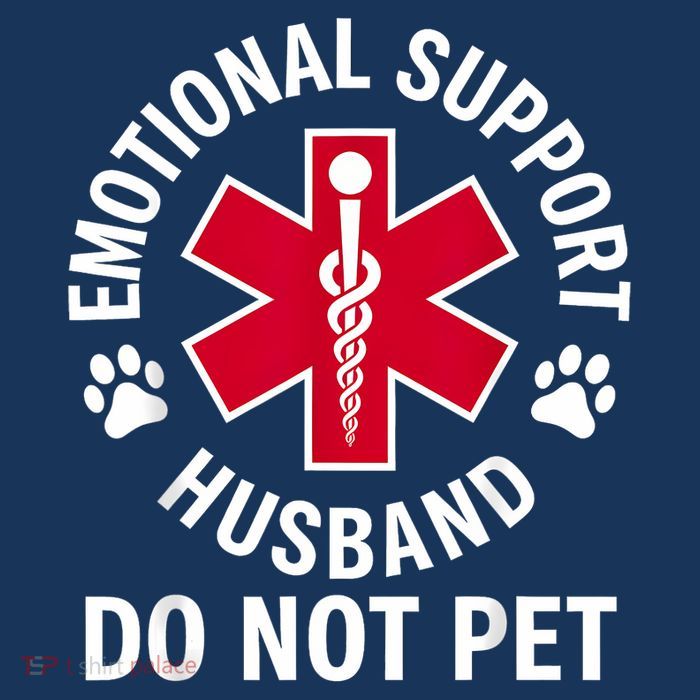 Emotional Support Husband Do Not Pet  Baby Bodysuit