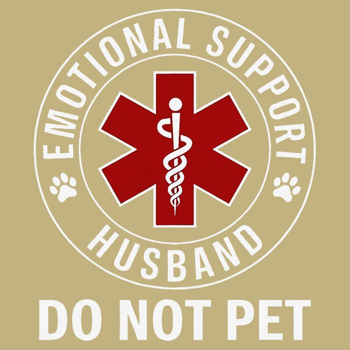 Emotional Support Husband Do Not Pet Performance Shirt