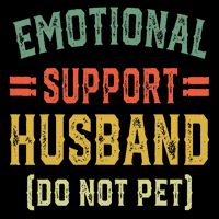 Emotional Support Husband Do Not Pet Visor