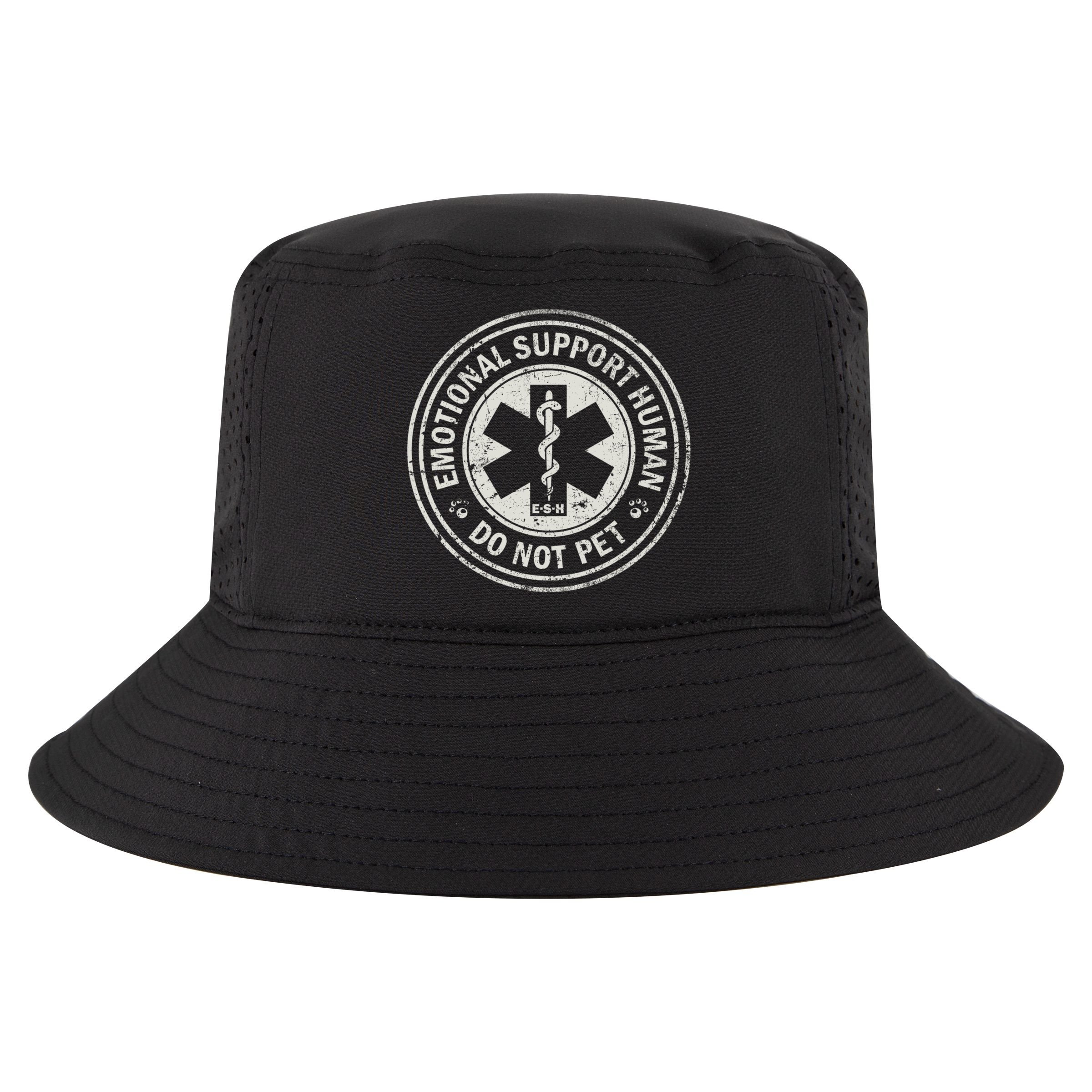 Emotional Support Human Cool Comfort Performance Bucket Hat