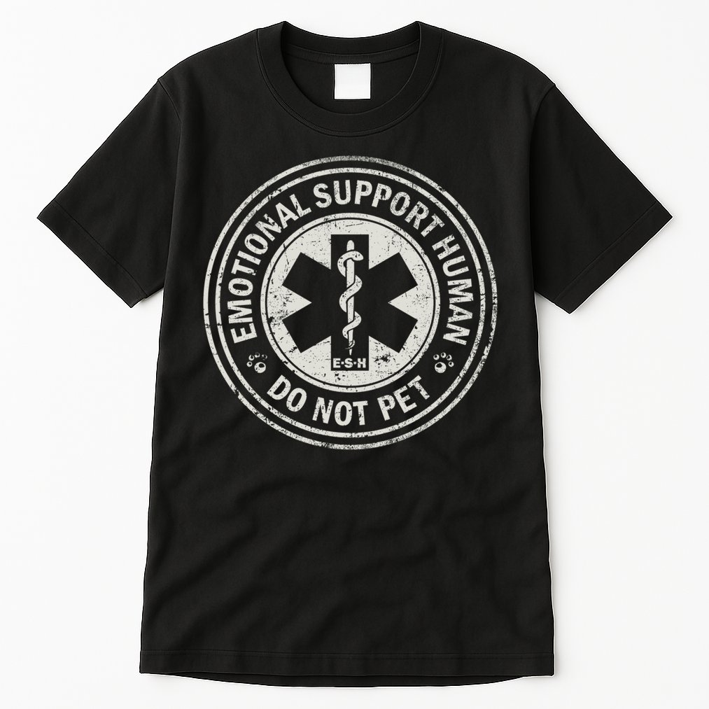 Emotional Support Human Tall T-Shirt