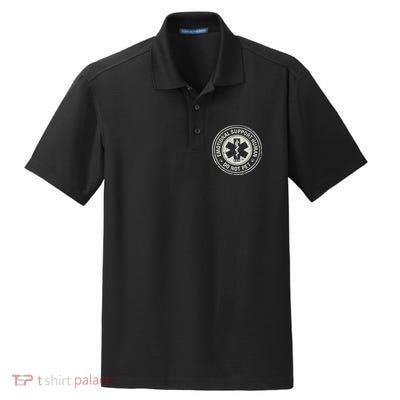 Emotional Support Human Dry Zone Grid Polo