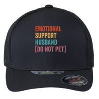 Emotional Support Husband Do Not Pet Flexfit Unipanel Trucker Cap