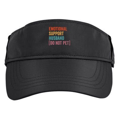 Emotional Support Husband Do Not Pet Adult Drive Performance Visor