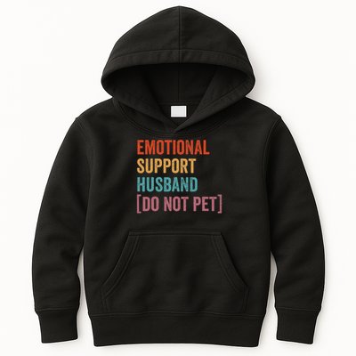 Emotional Support Husband Do Not Pet Kids Hoodie