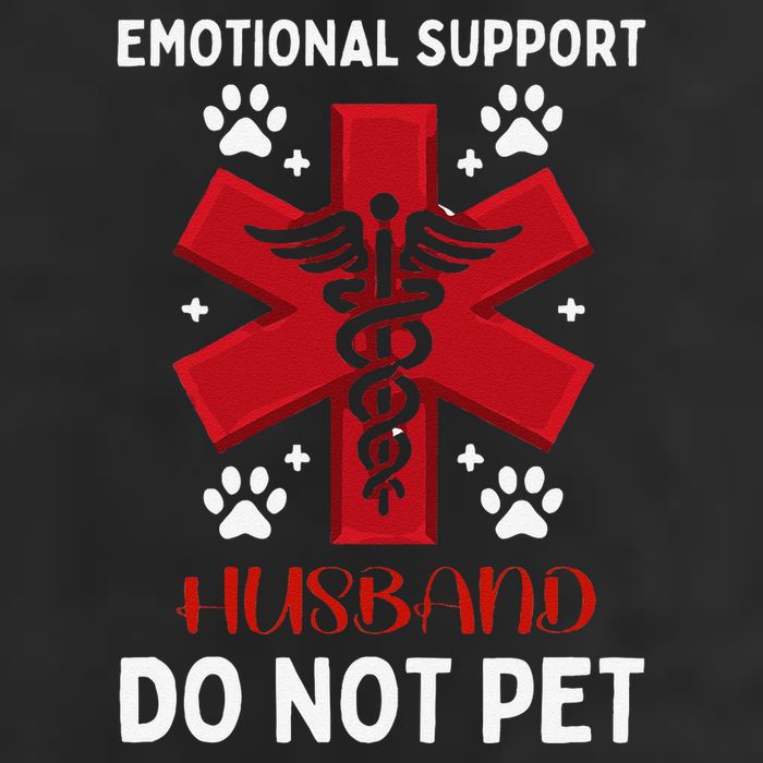 Emotional Support Husband Do Not Pet Adult Drive Performance Visor
