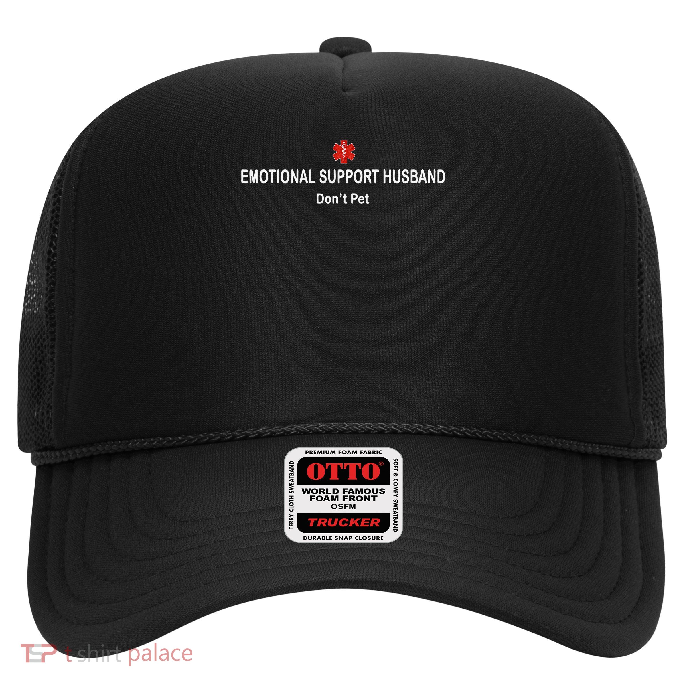Emotional Support Husband Do Not Pet Trucker Hat