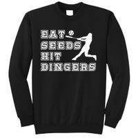 Eat Seeds Hit Dinger Baseball Lover Sweatshirt