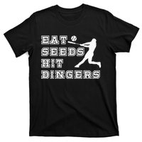 Eat Seeds Hit Dinger Baseball Lover T-Shirt