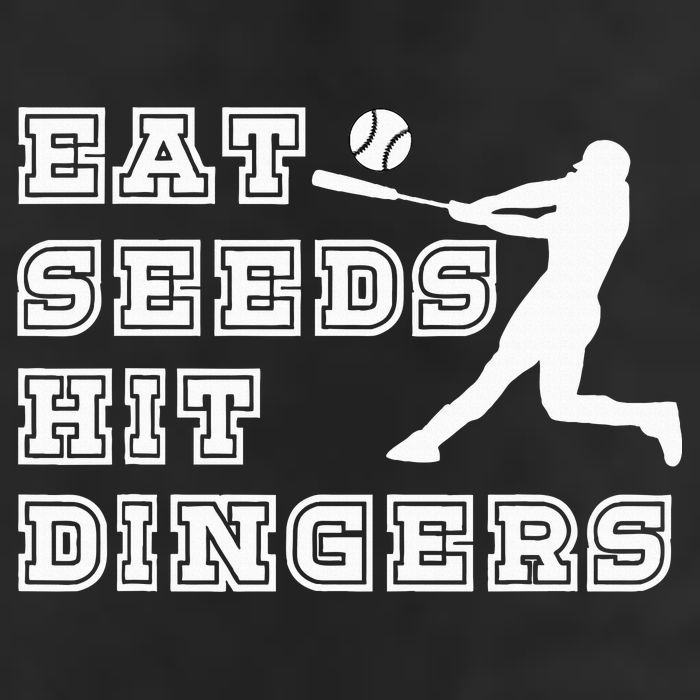 Eat Seeds Hit Dinger Baseball Lover 11oz C Handle Ceramic Mug