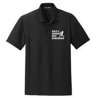 Eat Seeds Hit Dinger Baseball Lover Dry Zone Grid Polo