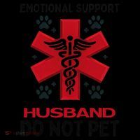 Emotional Support Husband Do Not Pet Impact Tech Backpack