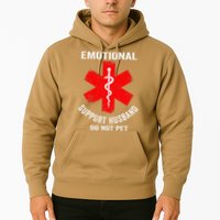 Emotional Support Husband Do Not Pet Hoodie