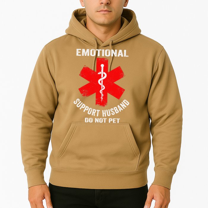 Emotional Support Husband Do Not Pet Hoodie