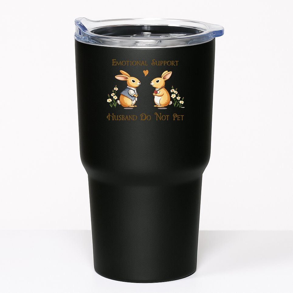 Emotional Support Husband Do Not Pet Husband Quotes For Him Tumbler
