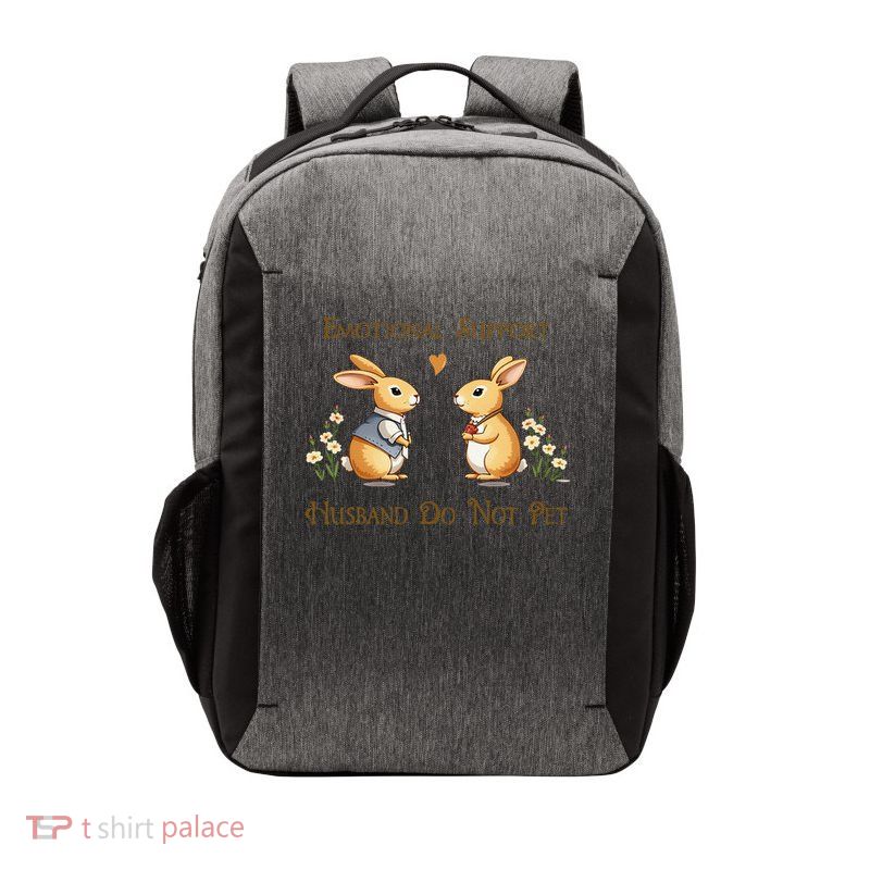 Emotional Support Husband Do Not Pet Husband Quotes For Him Vector Backpack