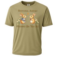 Emotional Support Husband Do Not Pet Husband Quotes For Him Cooling Performance Crew T-Shirt
