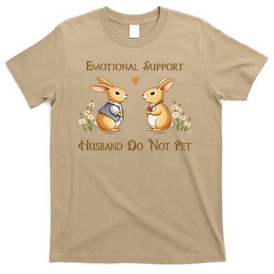 Emotional Support Husband Do Not Pet Husband Quotes For Him T-Shirt