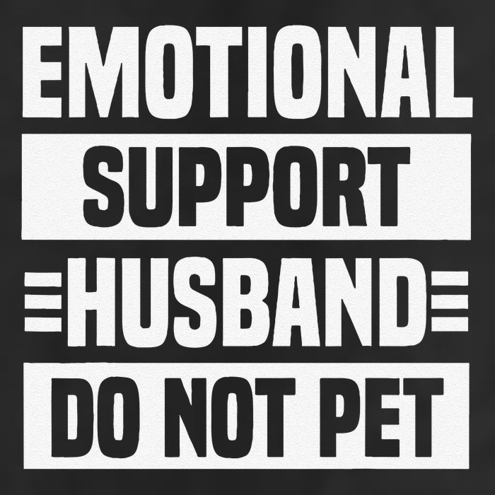 Emotional Support Husband Do Not Pet Cool Comfort Performance Bucket Hat