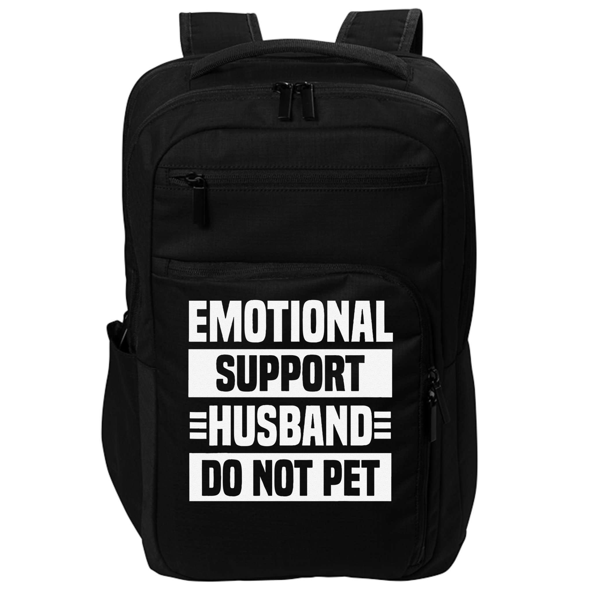 Emotional Support Husband Do Not Pet Impact Tech Backpack