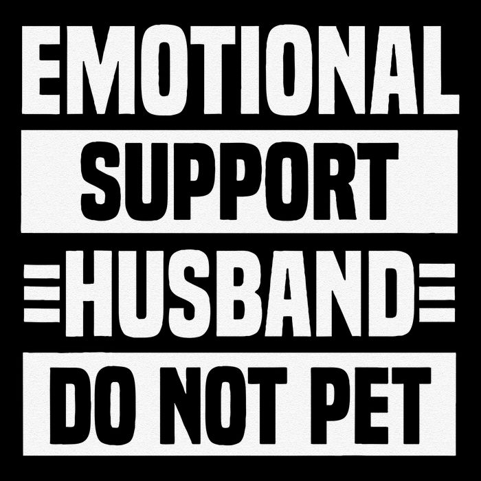Emotional Support Husband Do Not Pet Mesh Reversible Basketball Jersey Tank