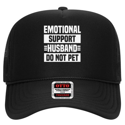Emotional Support Husband Do Not Pet Trucker Hat