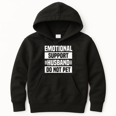 Emotional Support Husband Do Not Pet Kids Hoodie