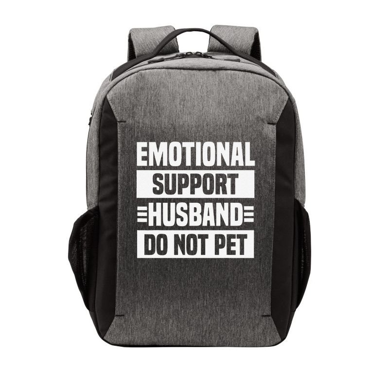 Emotional Support Husband Do Not Pet Vector Backpack