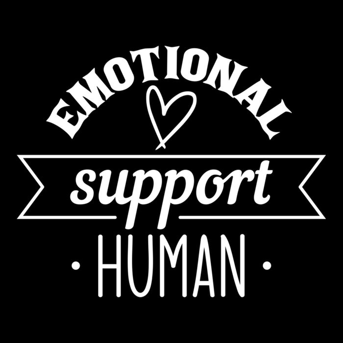 Emotional Support Hu Tal Health Counselor Gift Backpack