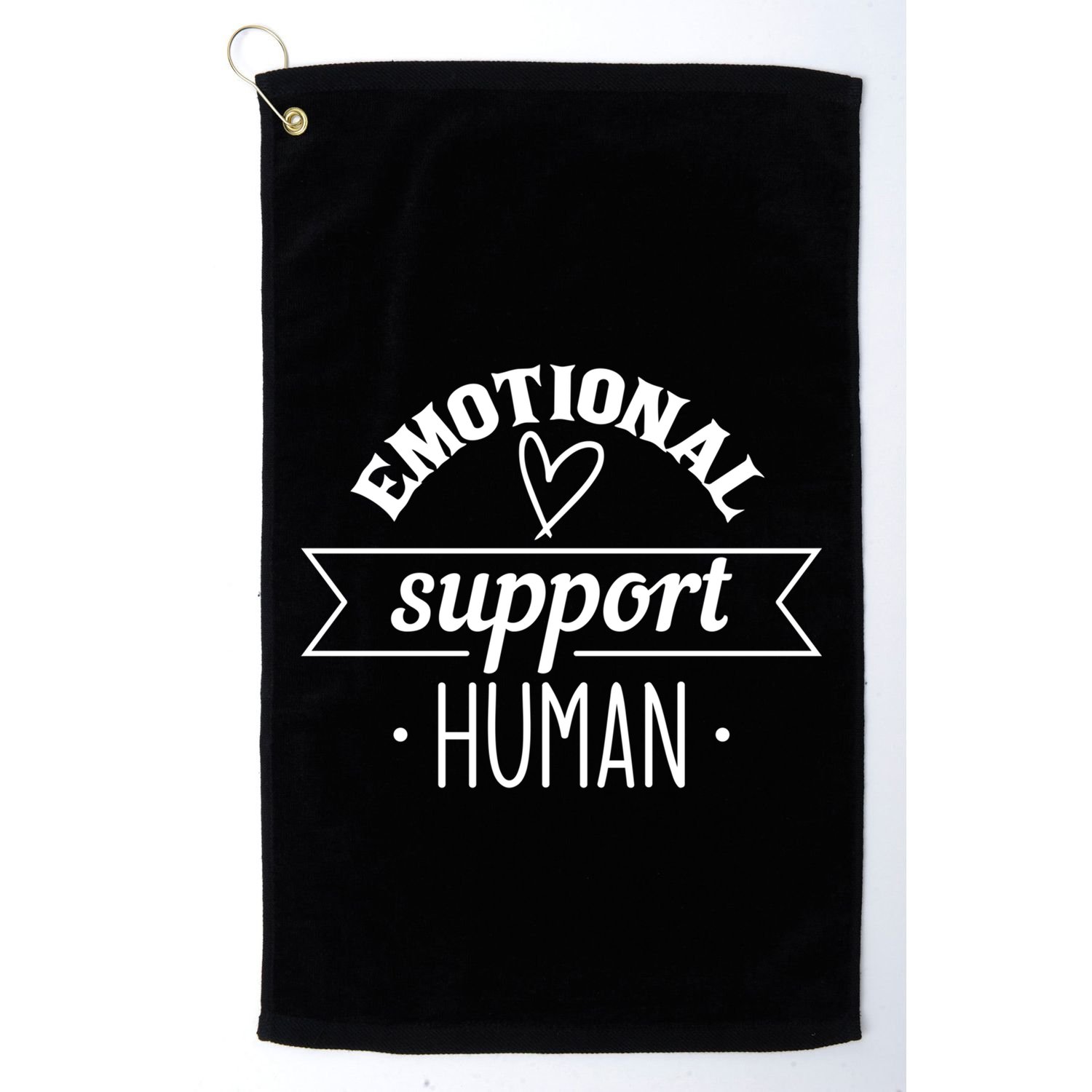 Emotional Support Hu Tal Health Counselor Gift Golf Towel