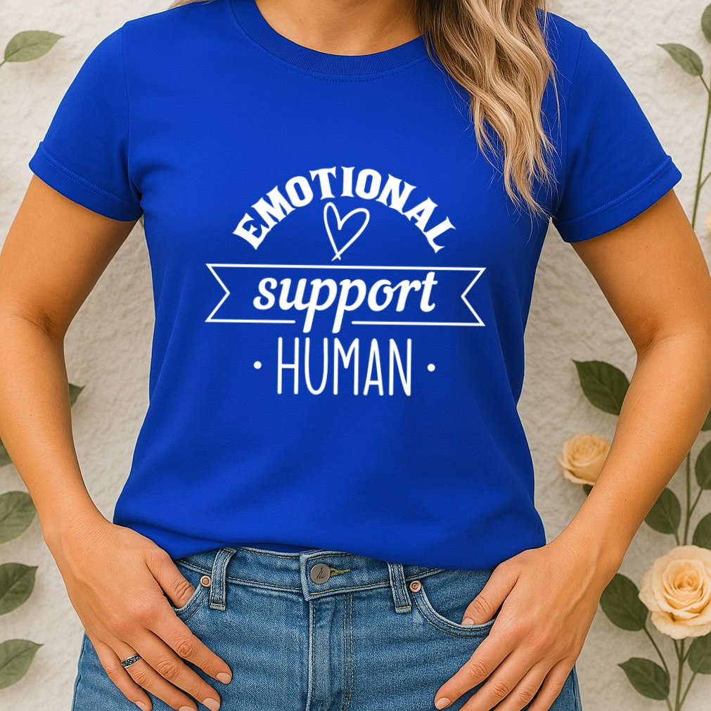 Emotional Support Hu Tal Health Counselor Gift Womens T-Shirt